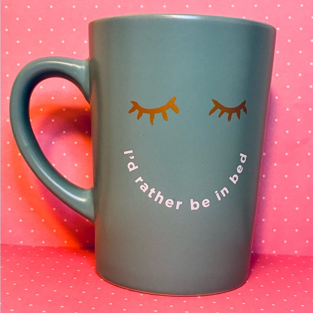 Homemade By Ayesha Curry I'd Rather Be in Bed Branded Mug 13 oz $30 MSRP BNIB